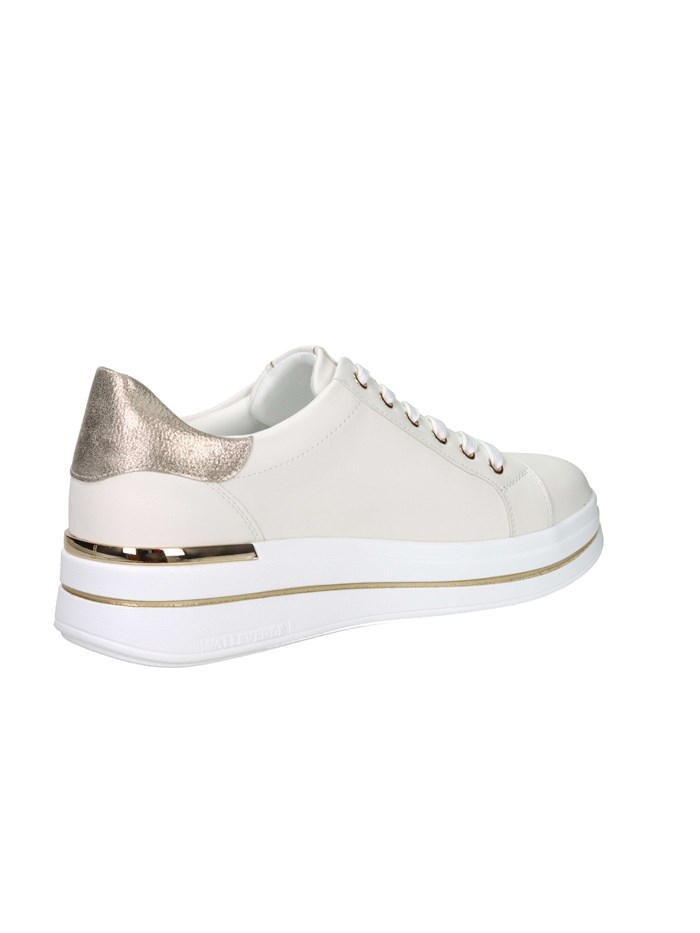SNEAKERS BASSA 35482L BIANCO/ORO