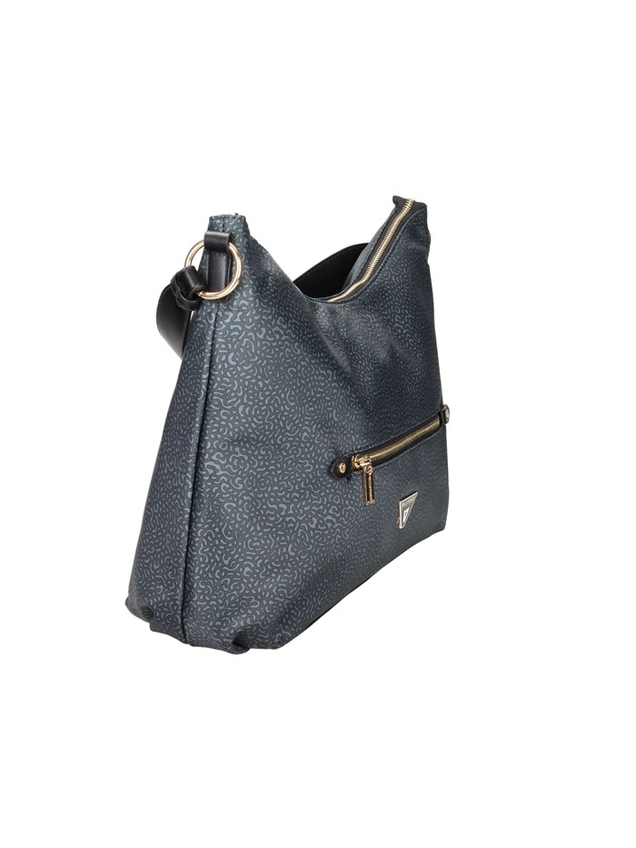 BORSA A SPALLA 96704A NERO/GRIGIO