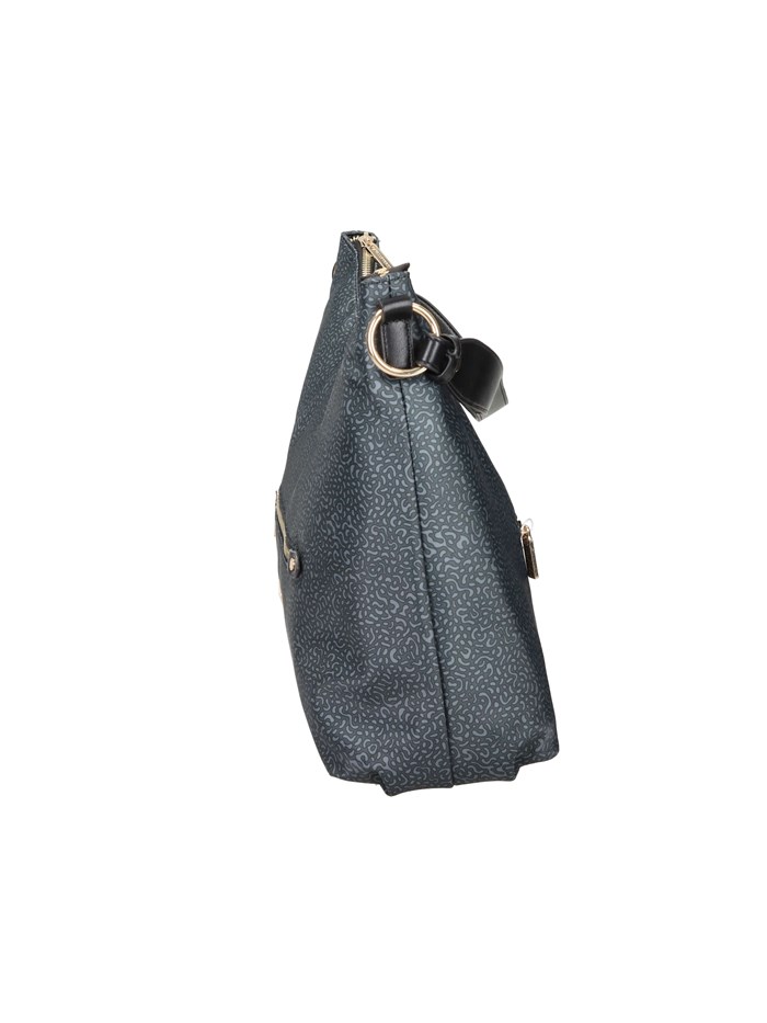 BORSA A SPALLA 96704A NERO/GRIGIO