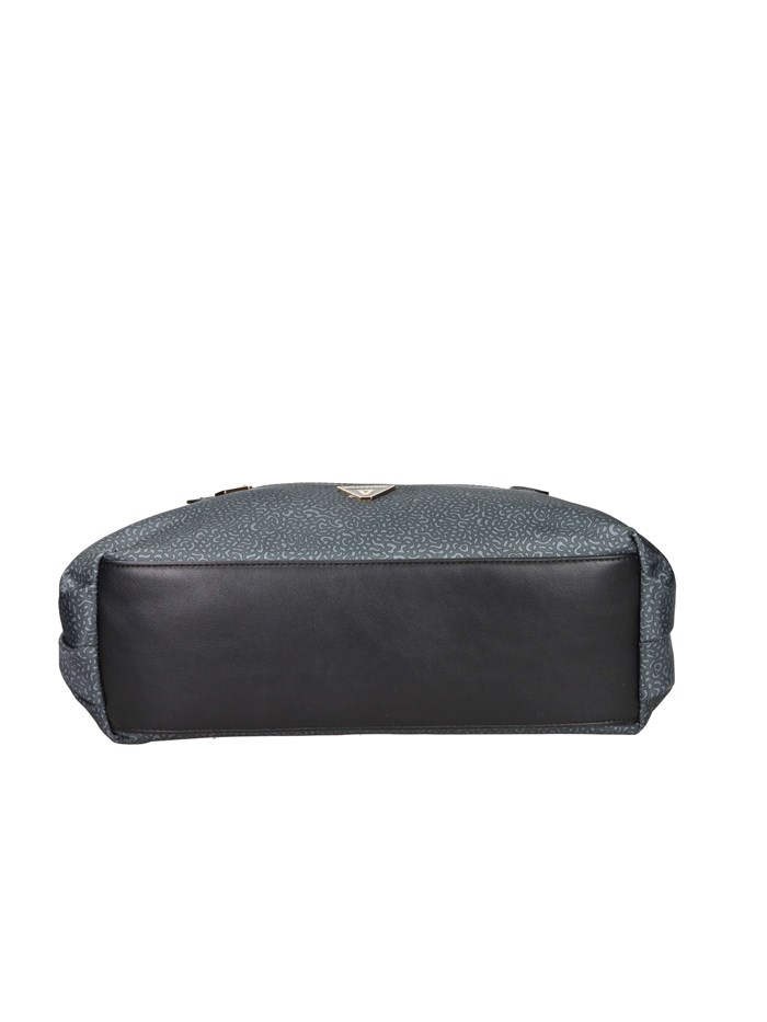 BORSA A SPALLA 96704A NERO/GRIGIO