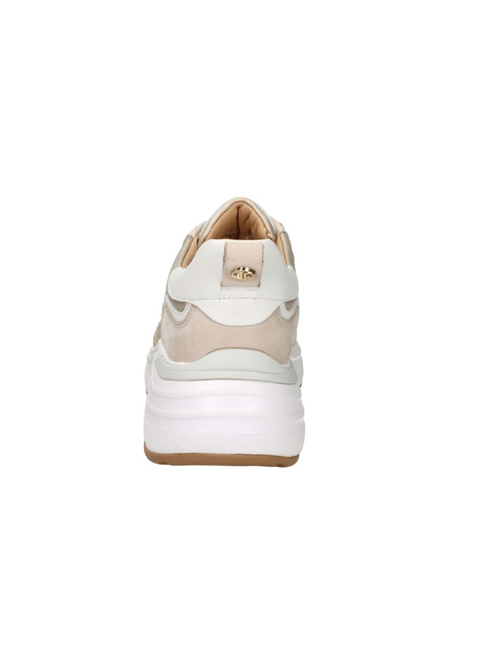SNEAKERS BASSA J-382 BEIGE/ORO