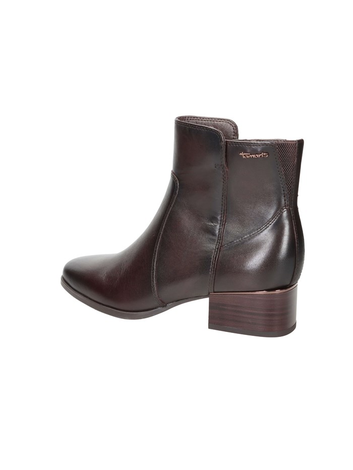 STIVALETTI TACCO 8-85300-45 MARRONE