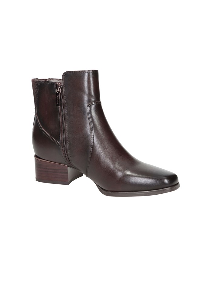 STIVALETTI TACCO 8-85300-45 MARRONE