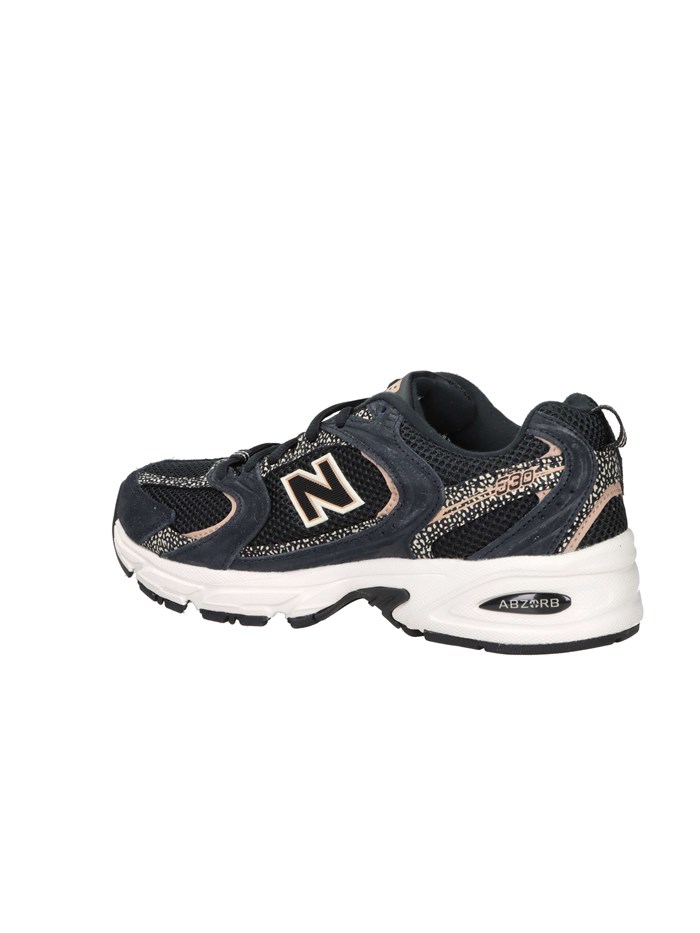 SNEAKERS BASSA U530CRB NERO