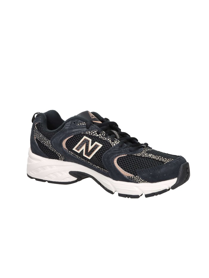 SNEAKERS BASSA U530CRB NERO