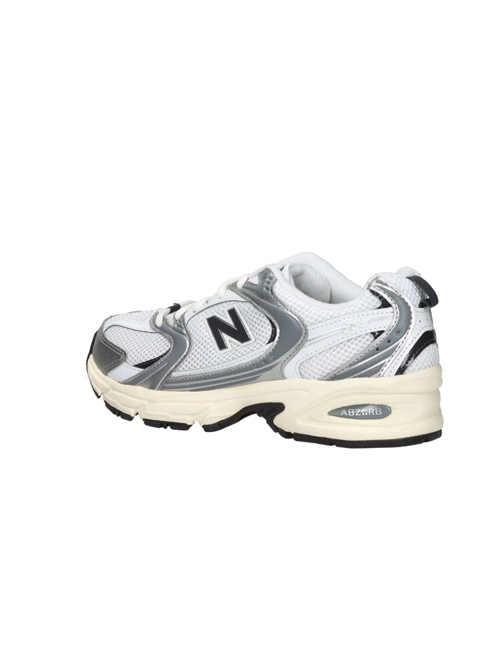 SNEAKERS BASSA U530ESA BIANCO/ARGENTO