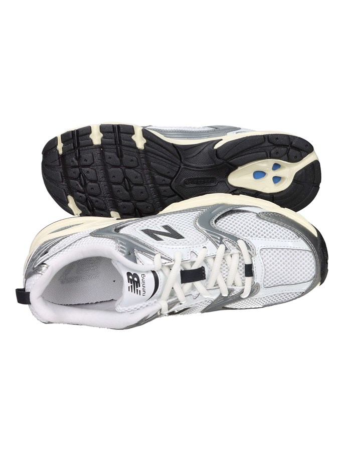 SNEAKERS BASSA U530ESA BIANCO/ARGENTO