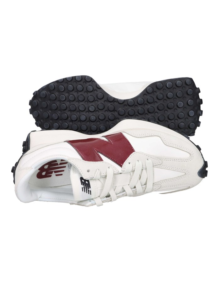 SNEAKERS BASSA WS327JWC BIANCO/BORDEAUX