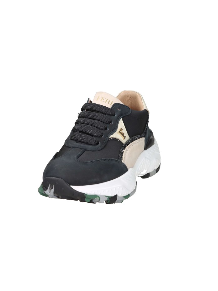 SNEAKERS BASSA F-451 NERO
