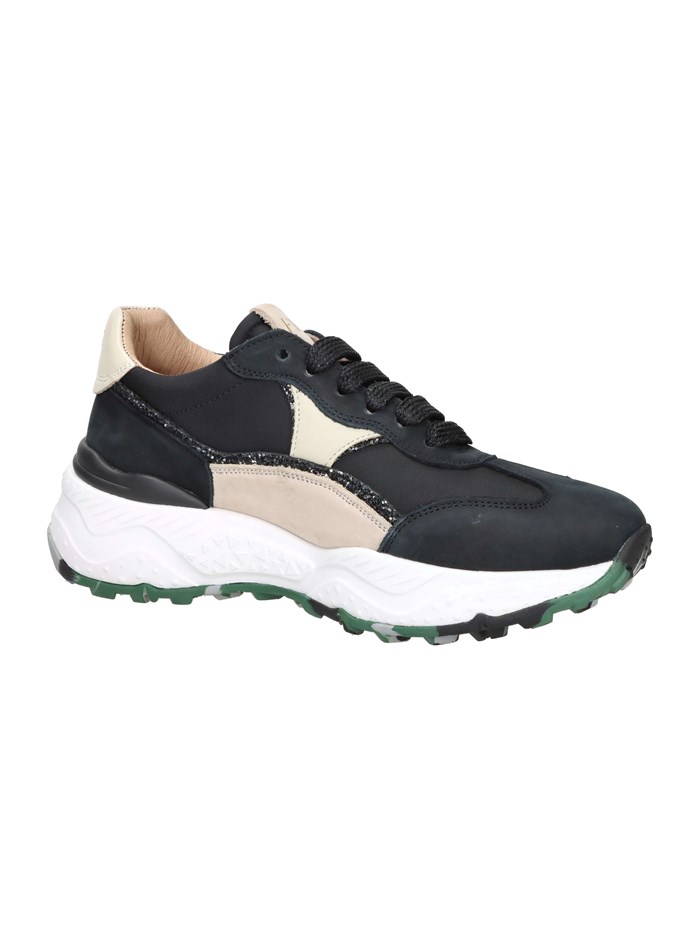 SNEAKERS BASSA F-451 NERO