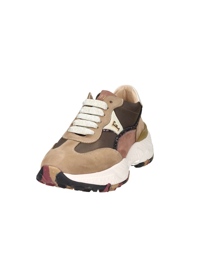 SNEAKERS BASSA F-451 MARRONE