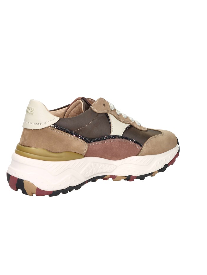 SNEAKERS BASSA F-451 MARRONE