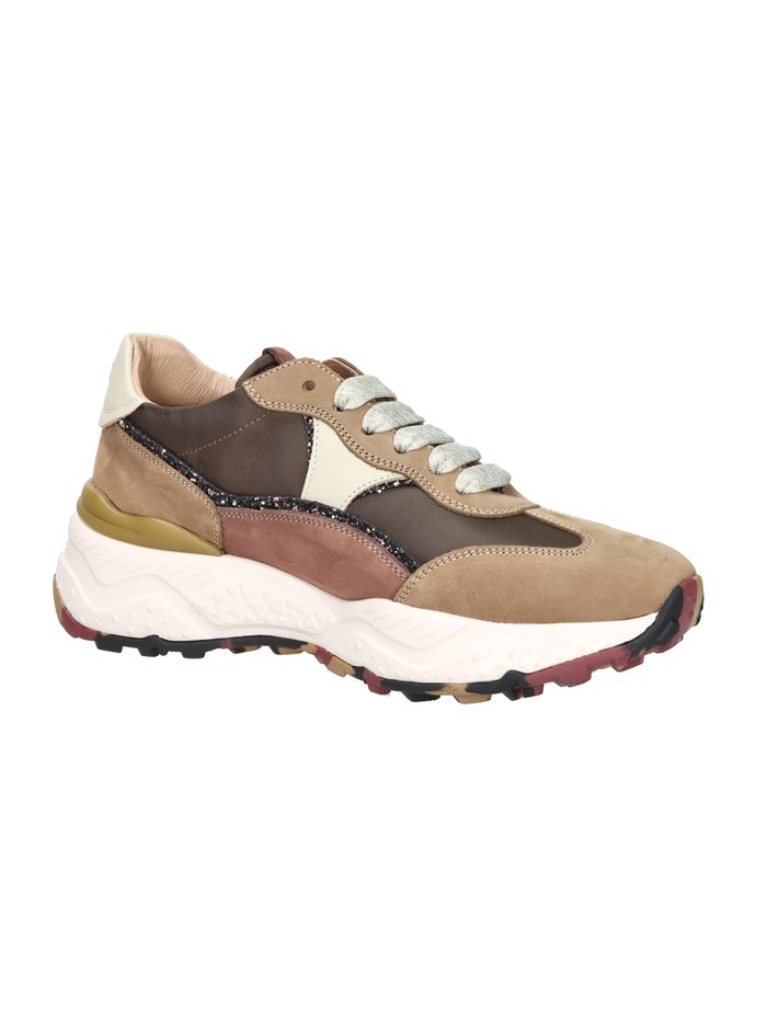 SNEAKERS BASSA F-451 MARRONE