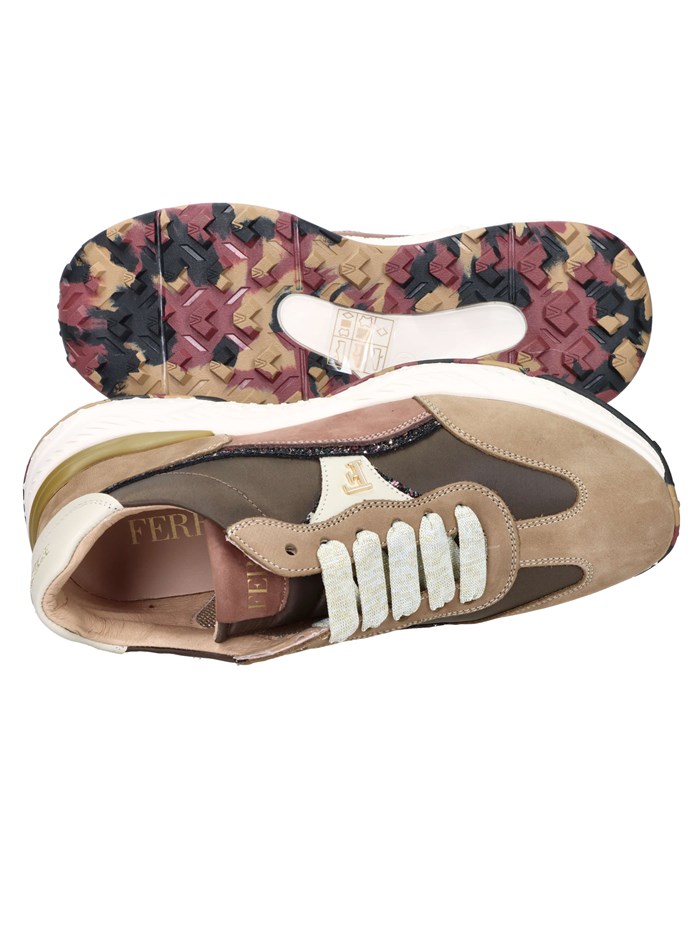 SNEAKERS BASSA F-451 MARRONE