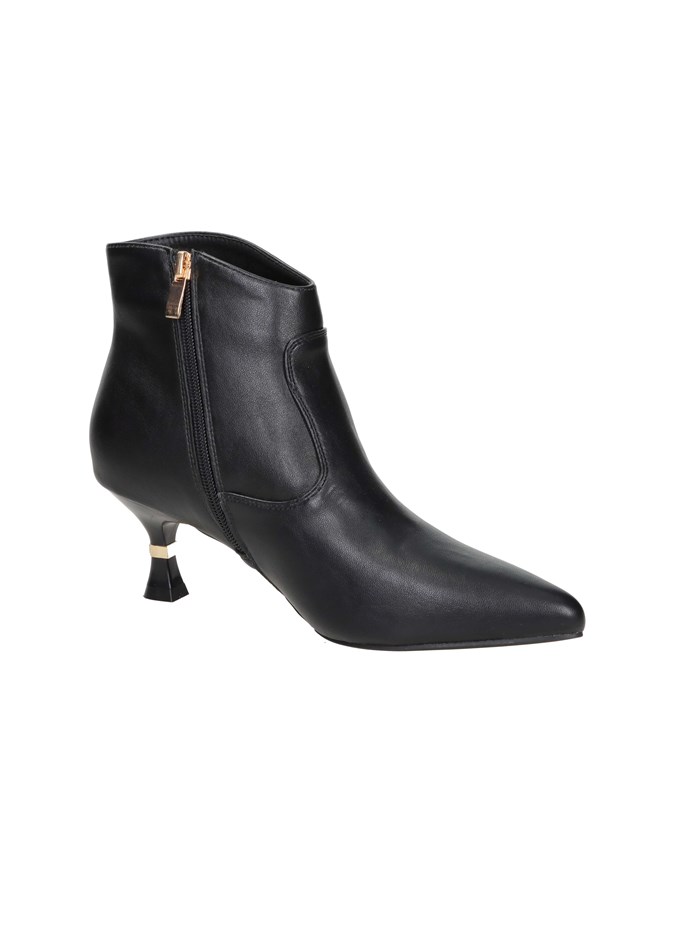 STIVALETTI TACCO 51662 NERO