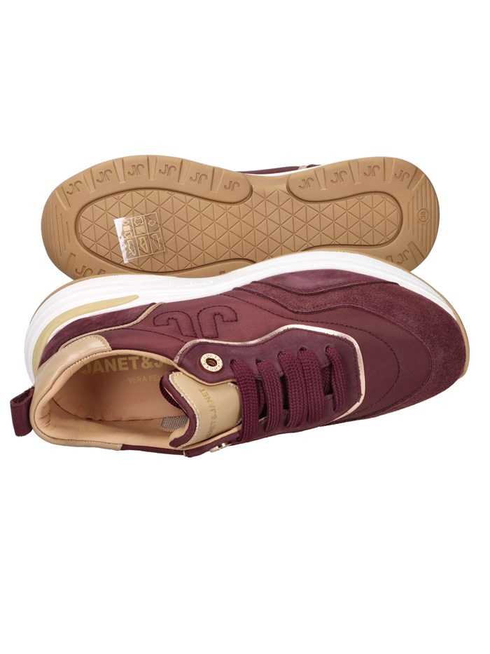 SNEAKERS BASSA J-382 BORDEAUX