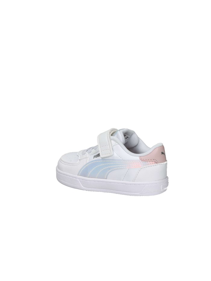 SNEAKERS BASSA 398731 BIANCO/ROSA