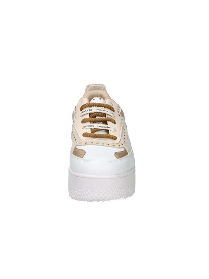 SNEAKERS BASSA B105 BIANCO/BEIGE