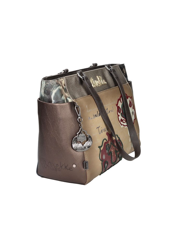 BORSA A SPALLA 41712-216 BRONZO