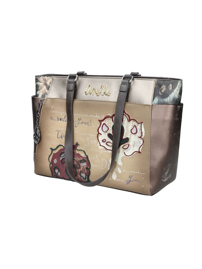 BORSA A SPALLA 41712-216 BRONZO