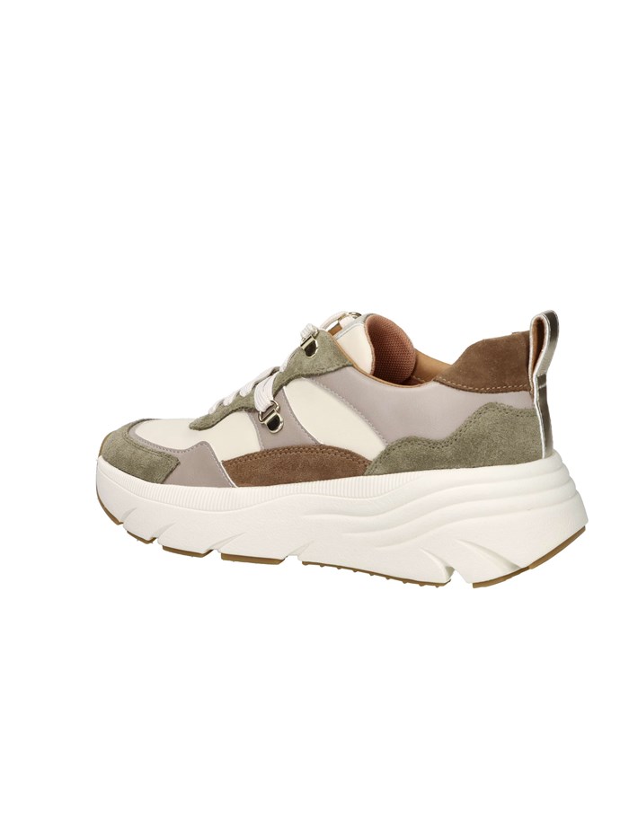 SNEAKERS BASSA D36UFE 022BC BEIGE/VERDONE