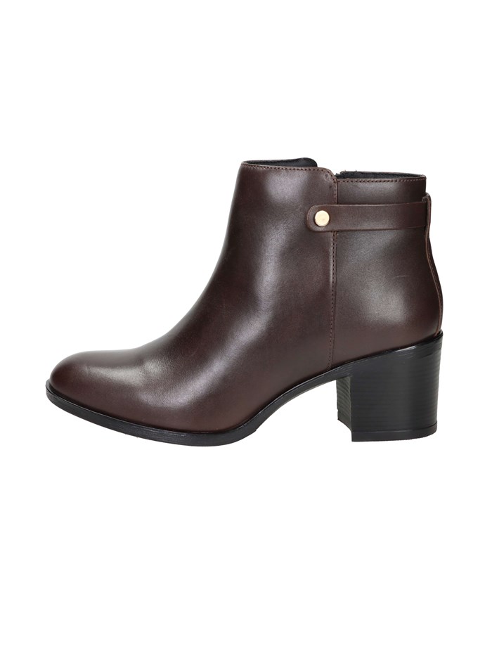 STIVALETTI TACCO D56FSA 00043 MARRONE