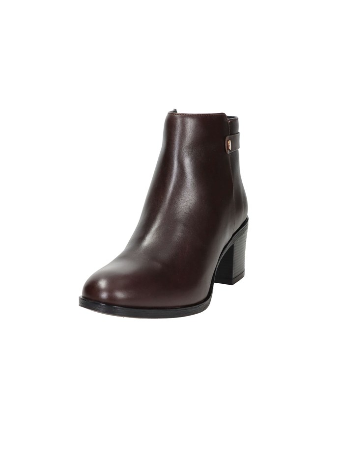 STIVALETTI TACCO D56FSA 00043 MARRONE