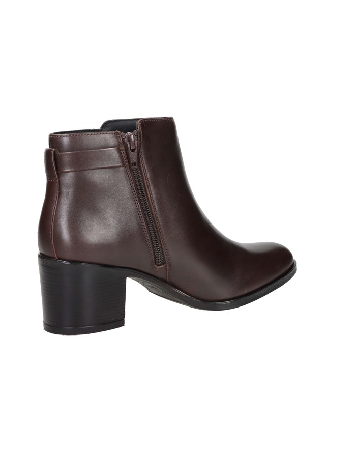 STIVALETTI TACCO D56FSA 00043 MARRONE