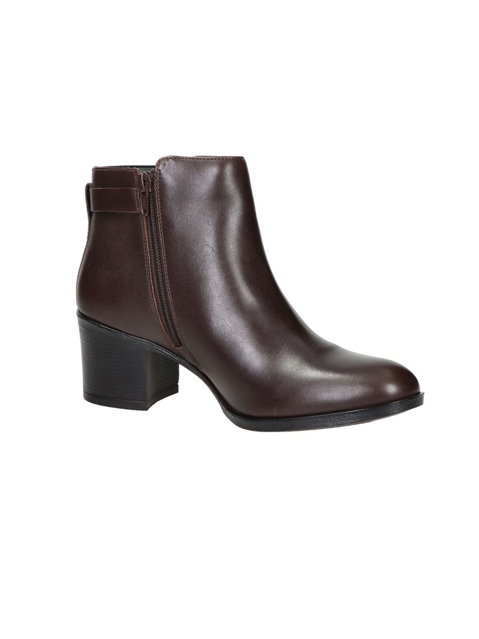 STIVALETTI TACCO D56FSA 00043 MARRONE