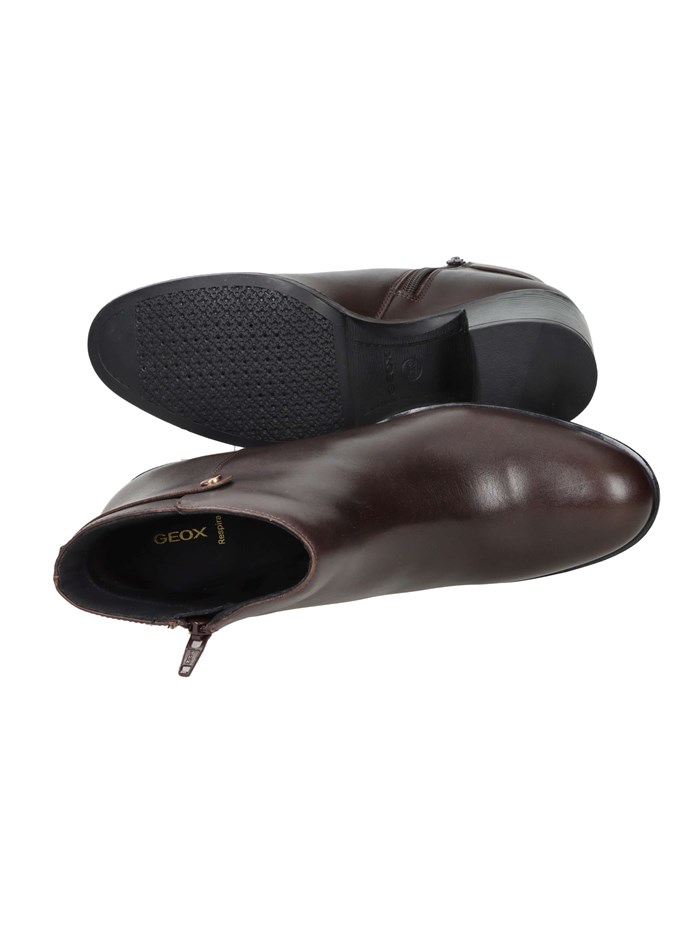 STIVALETTI TACCO D56FSA 00043 MARRONE