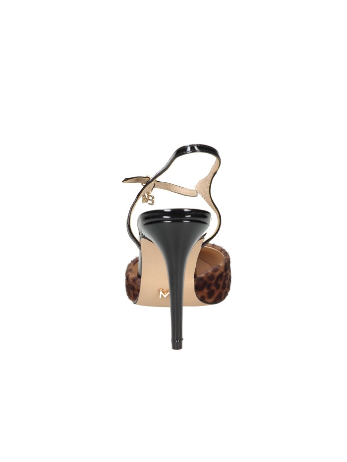DECOLLETE' MB703 MARRONE