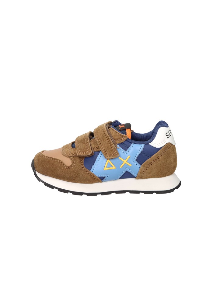 SNEAKERS BASSA Z45314B MARRONE/BLU