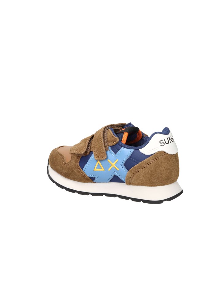 SNEAKERS BASSA Z45314B MARRONE/BLU