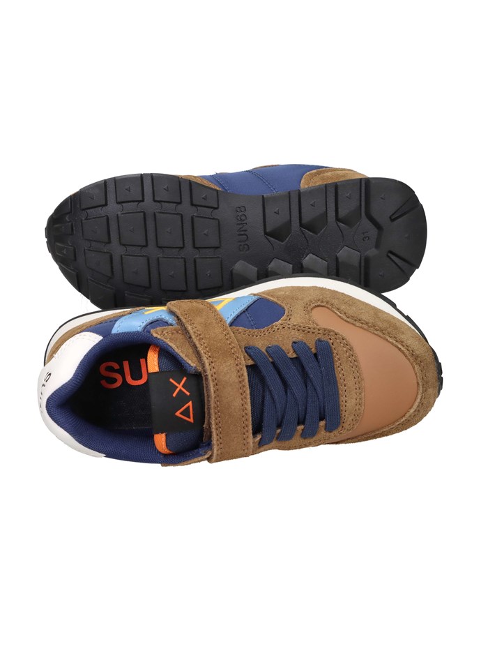 SNEAKERS BASSA Z45314K MARRONE/BLU