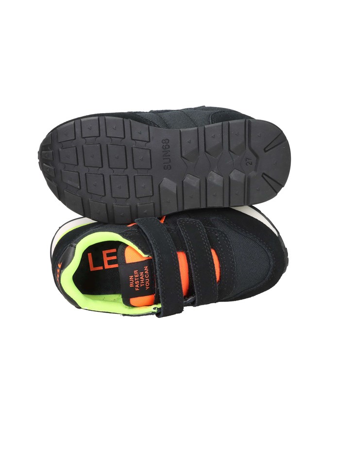 SNEAKERS BASSA Z45302B NERO/FLUO