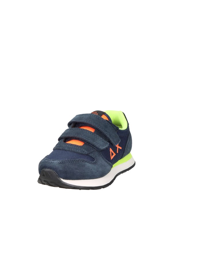 SNEAKERS BASSA Z45302B BLU/FLUO