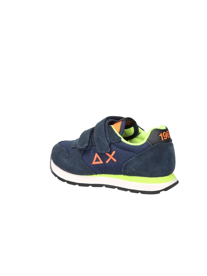 SNEAKERS BASSA Z45302B BLU/FLUO