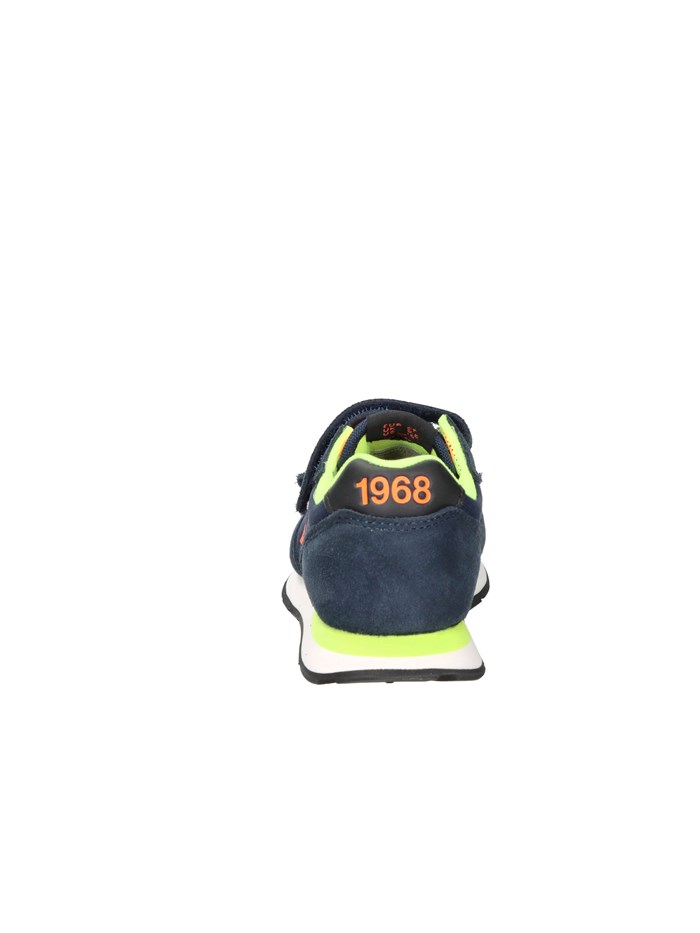 SNEAKERS BASSA Z45302B BLU/FLUO