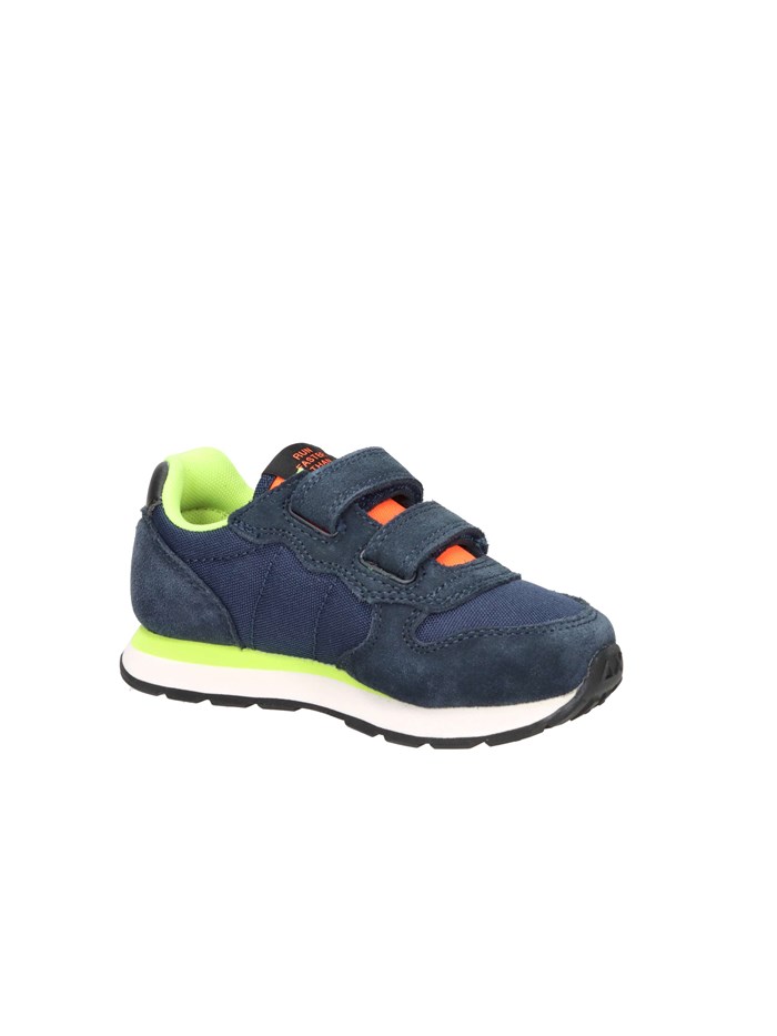 SNEAKERS BASSA Z45302B BLU/FLUO