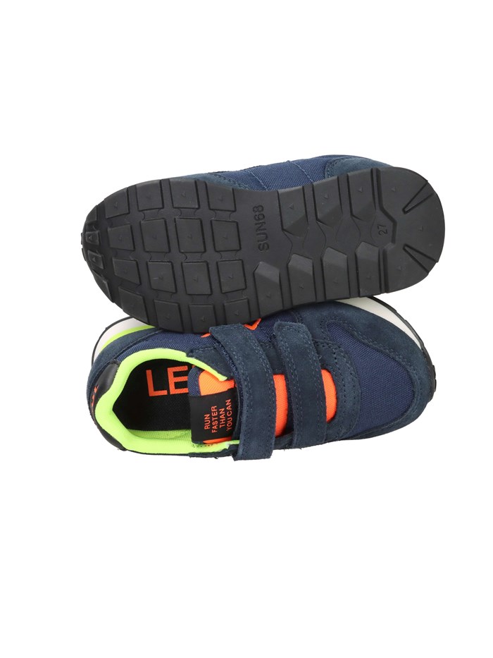 SNEAKERS BASSA Z45302B BLU/FLUO