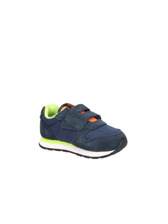 SNEAKERS BASSA Z45302F BLU/FLUO