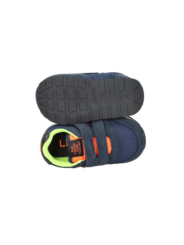 SNEAKERS BASSA Z45302F BLU/FLUO
