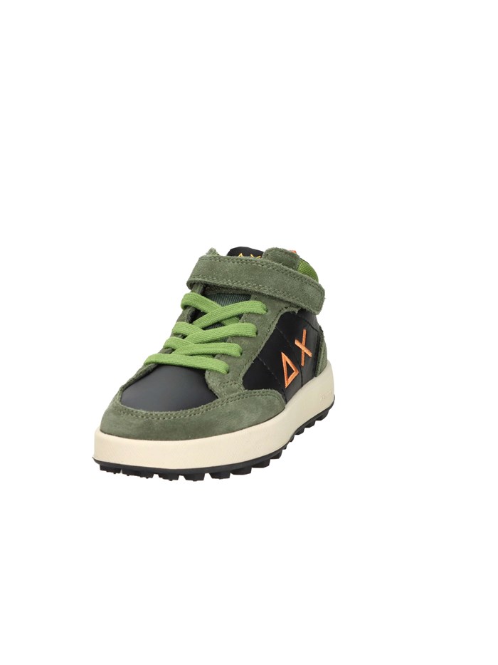 SNEAKERS ALTA Z45335B NERO/VERDONE