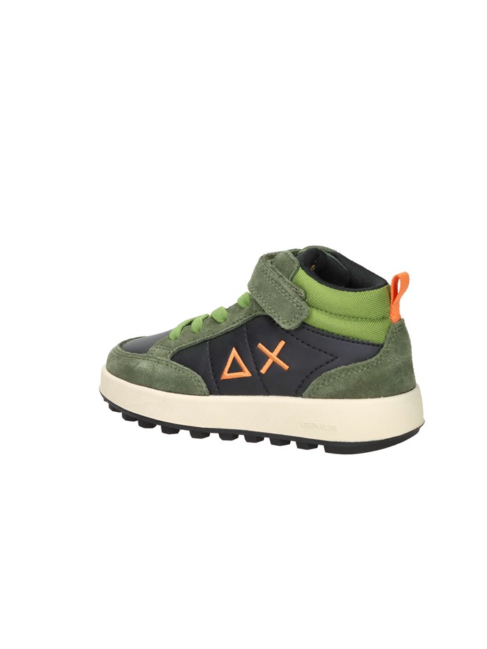 SNEAKERS ALTA Z45335B NERO/VERDONE
