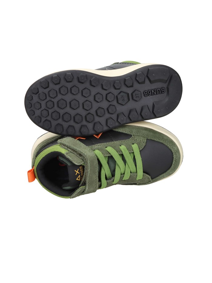 SNEAKERS ALTA Z45335B NERO/VERDONE