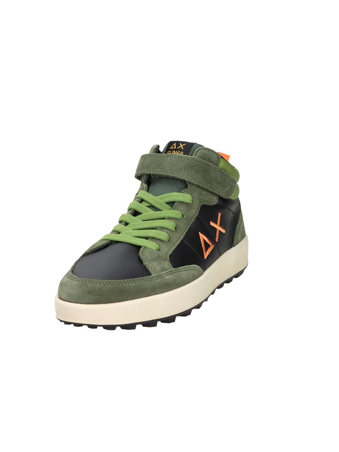 SNEAKERS ALTA Z45335T NERO/VERDONE