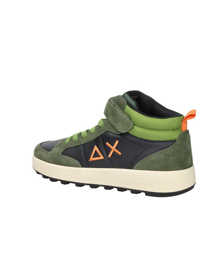 SNEAKERS ALTA Z45335T NERO/VERDONE