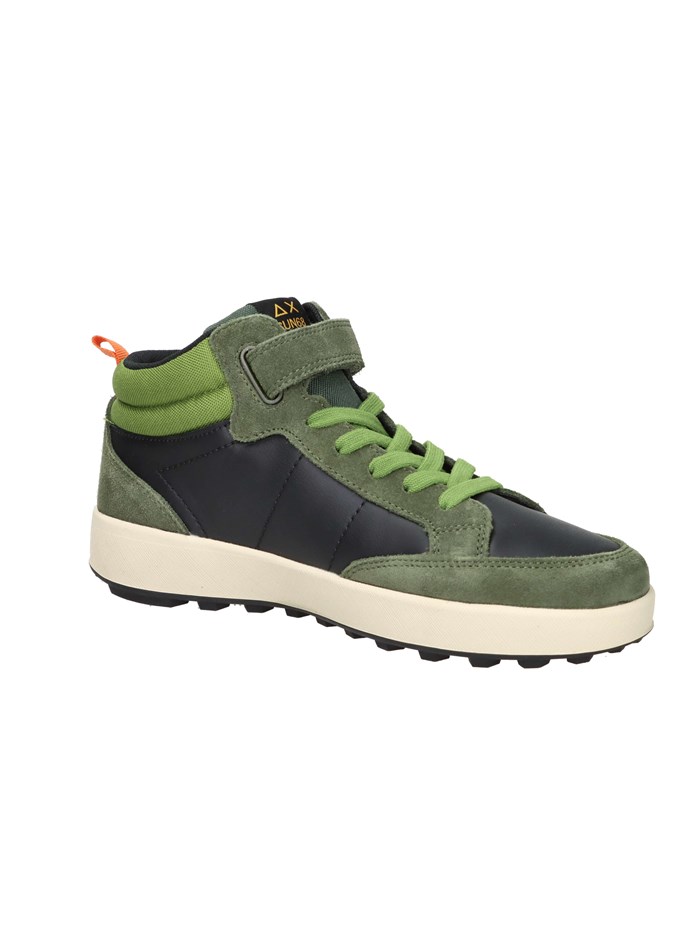 SNEAKERS ALTA Z45335T NERO/VERDONE
