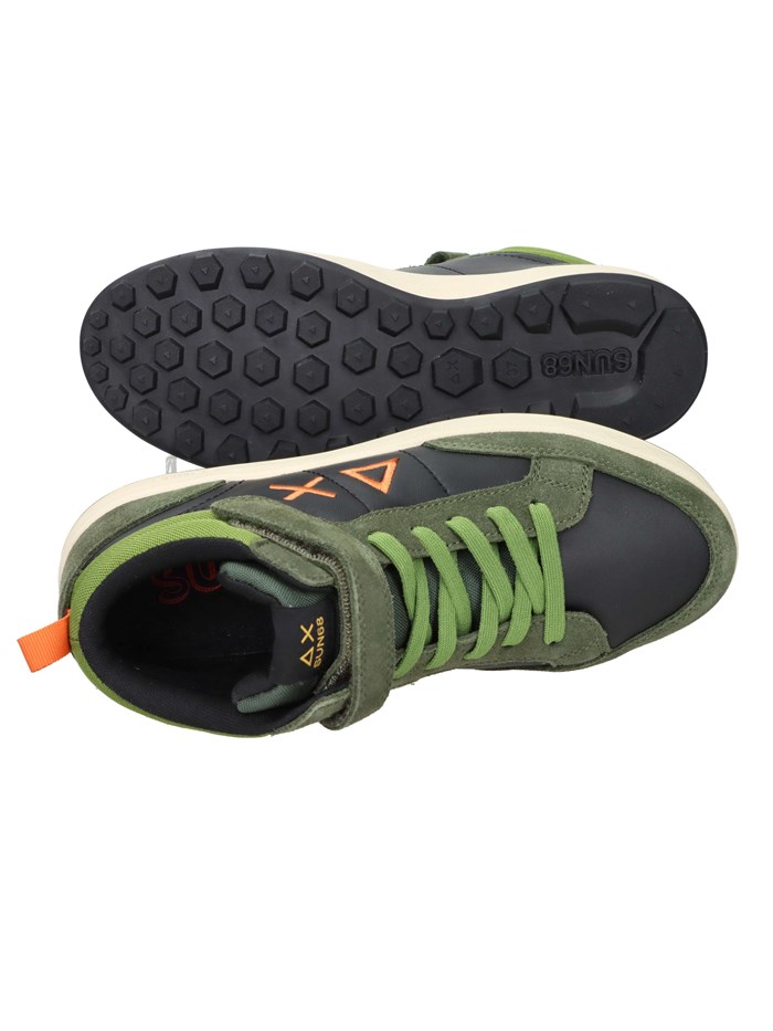 SNEAKERS ALTA Z45335T NERO/VERDONE