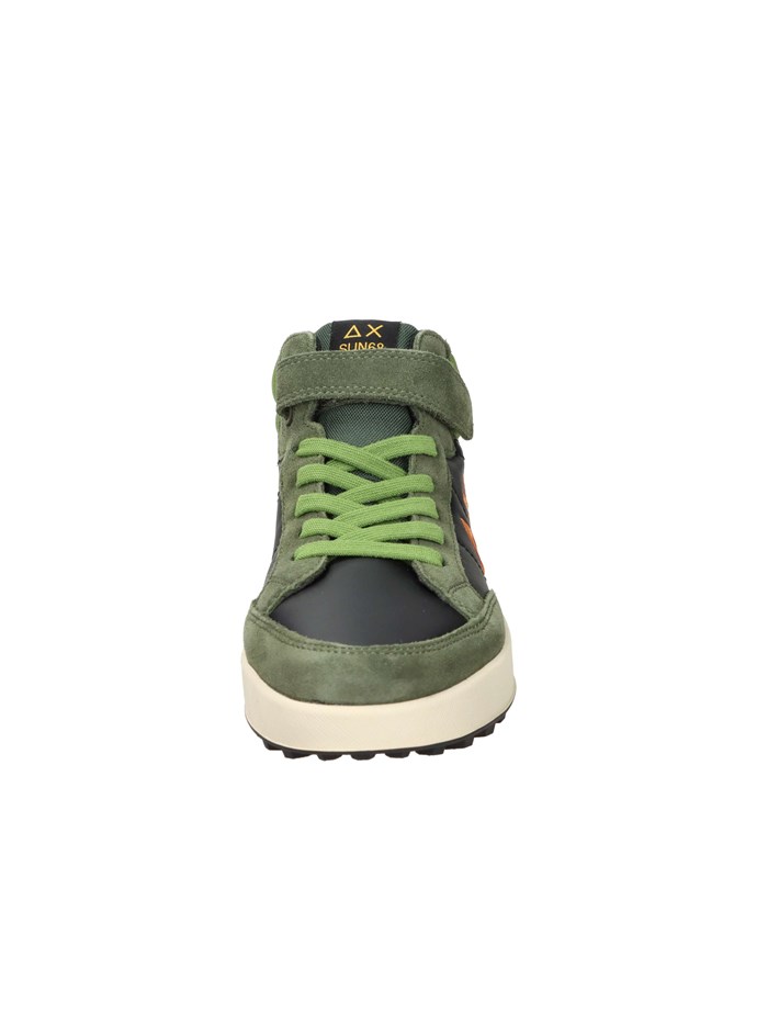 SNEAKERS ALTA Z45335T NERO/VERDONE